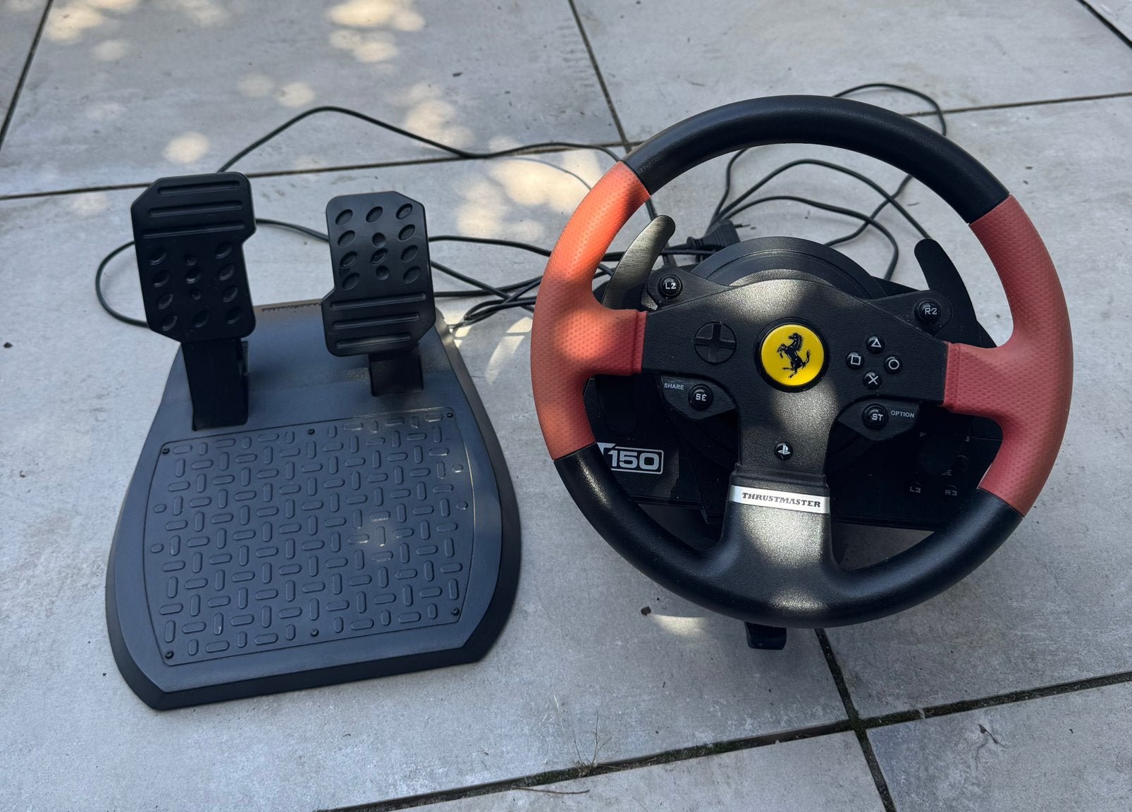 Thrustmaster T150, Ophalen of Verzenden, Zo goed als nieuw, Stuur of Pedalen, PlayStation 3