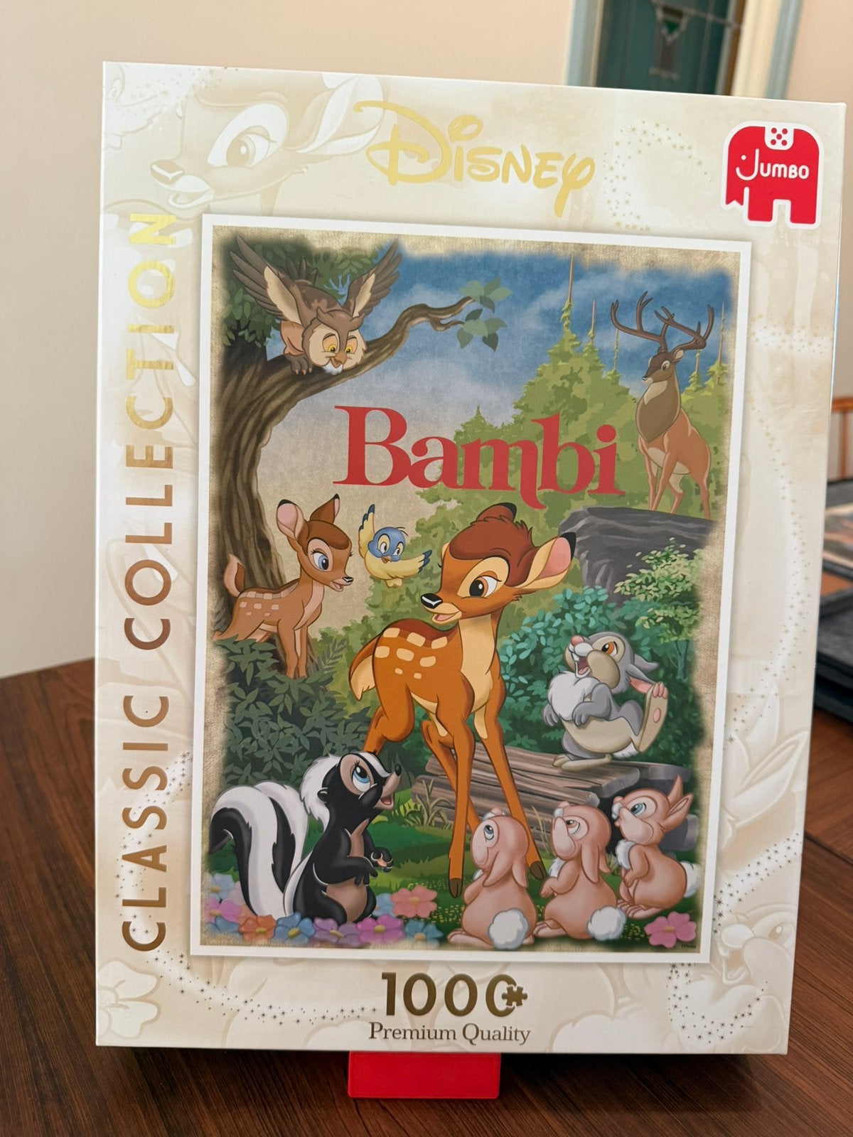 Bambi Classic Collection puzzel 1000 stukjes, Hobby en Vrije tijd, Denksport en Puzzels, Ophalen of Verzenden, 500 t/m 1500 stukjes