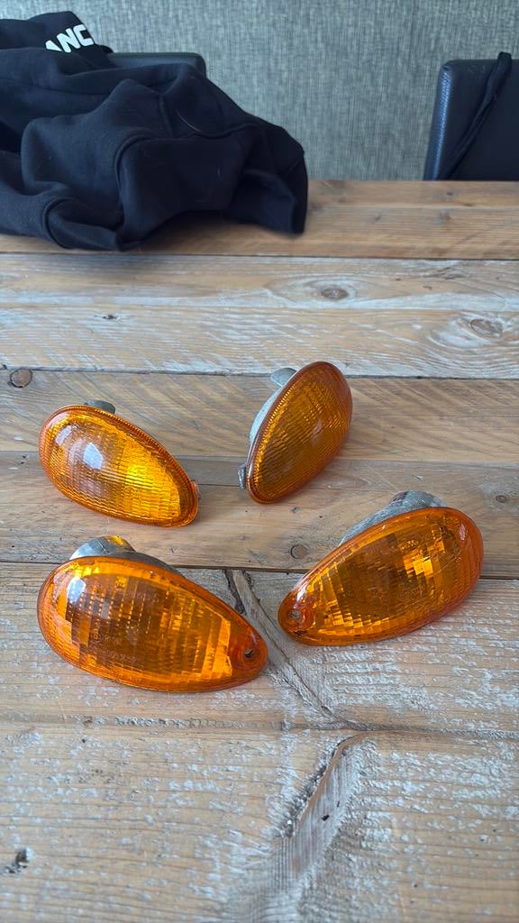 Vespa ET2/ET4 knipperlichten set ORIGINEEL, Ophalen of Verzenden, Gebruikt, Overige typen, Vespa