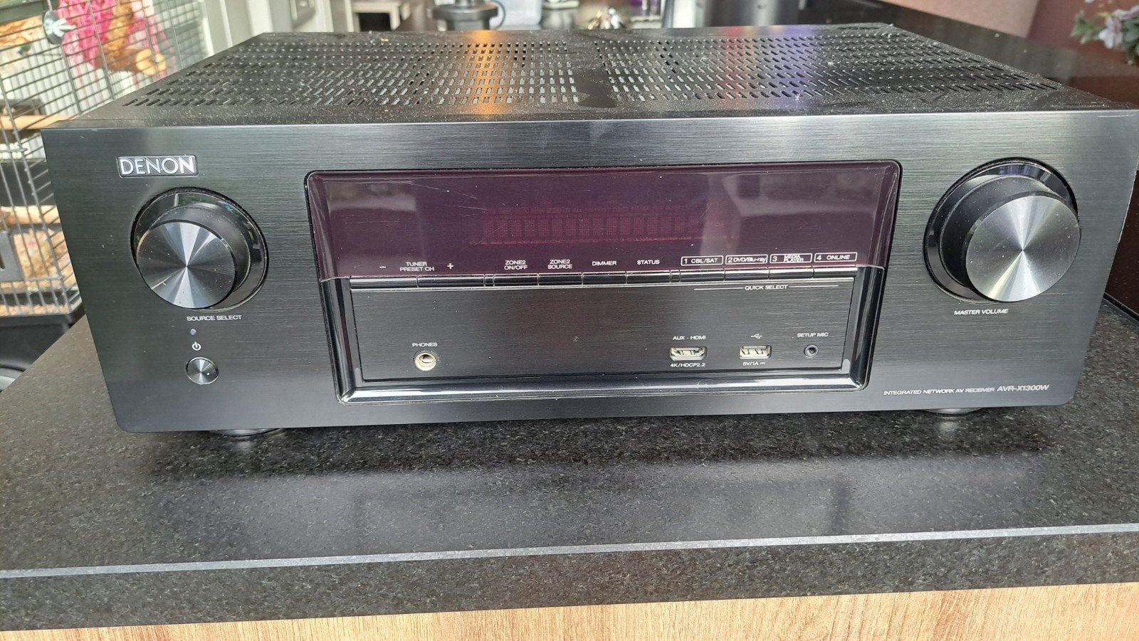 Denon Receiver AVR-X1300W met Pioneer Speakers en Subwoofer, Ophalen, Gebruikt, Denon, Losse componenten