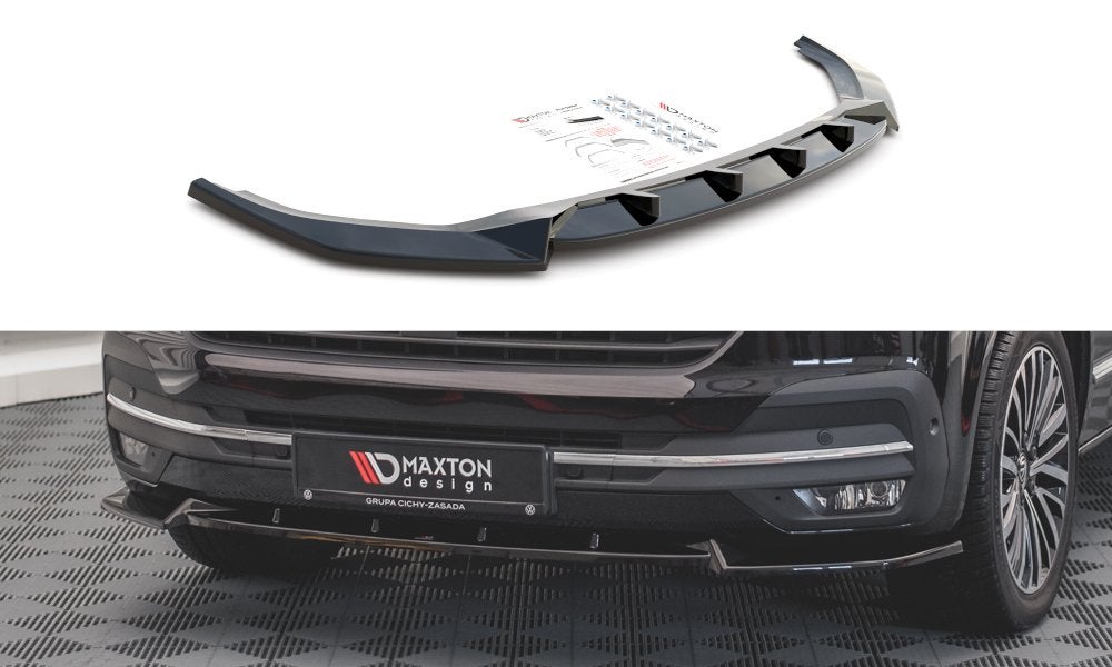 Voorlip sideskirts spoiler diffuser - Transporter T6 19+, Ophalen of Verzenden