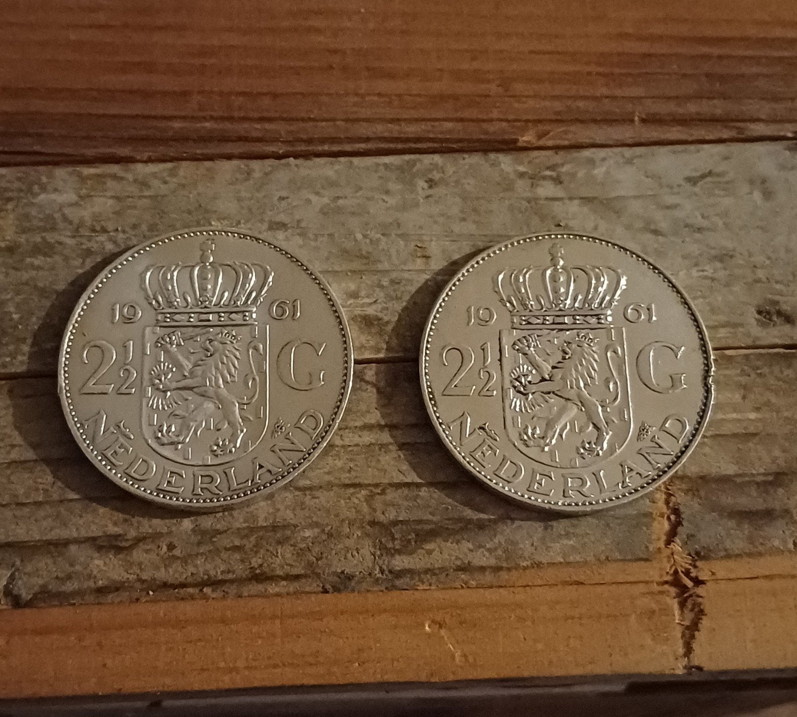 2 Zilveren Rijksdaalders, Verzenden, Koningin Juliana, 2½ gulden