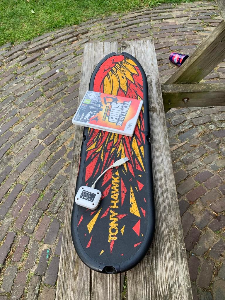 Tony Hawk: SHRED met skateboard controller voor Wii, Spelcomputers en Games, Gebruikt, 1 speler, Eén computer, Ophalen of Verzenden