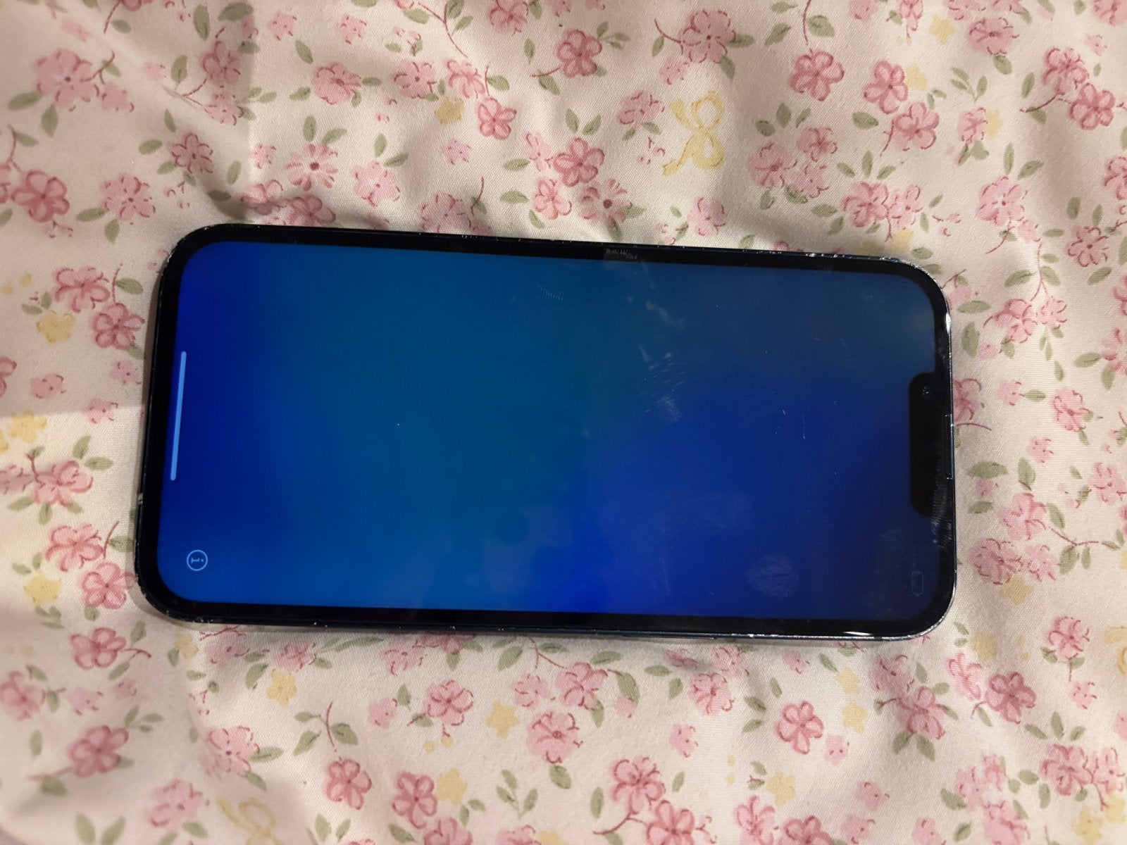 iPhone 13 - Achterkant beschadigd, Telecommunicatie, 256 GB, Blauw, IPhone 13, Ophalen of Verzenden