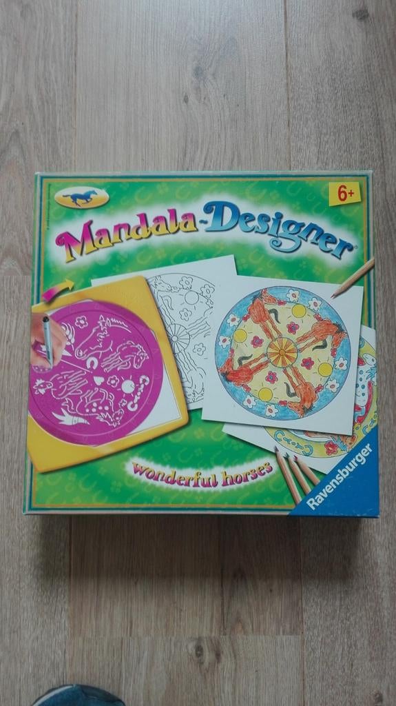 Paard wonderful horses Mandala Designer Ravensburger, Ophalen of Verzenden