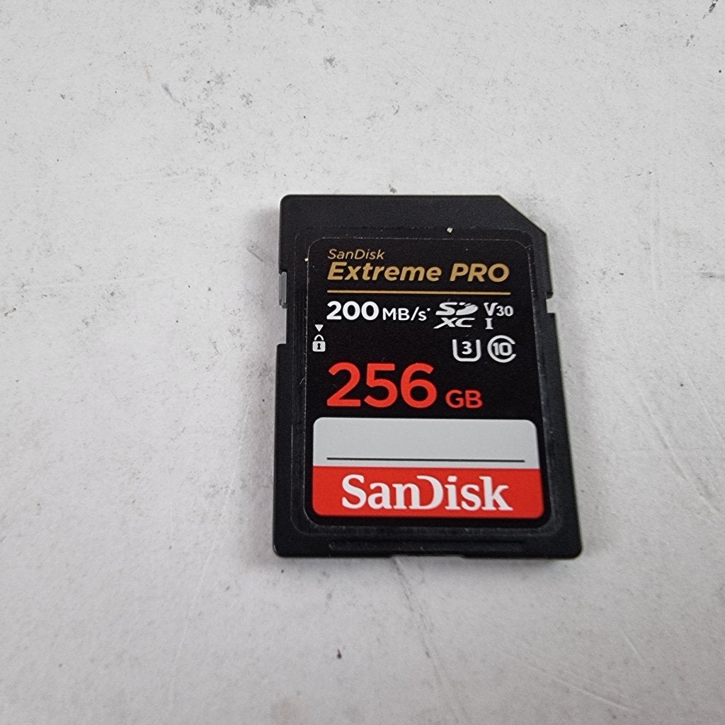 Sandisk Extreme Pro 256GB || Nu voor €69.99!, Audio, Tv en Foto, Ophalen of Verzenden, Zo goed als nieuw, Fotocamera, X