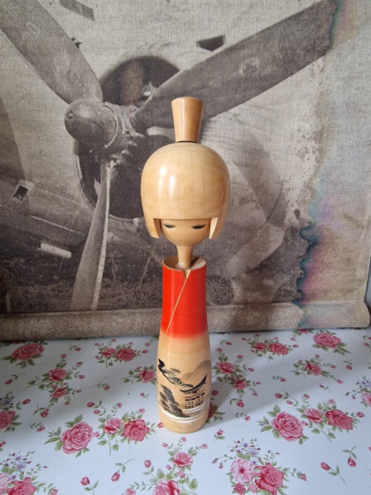Japanse houten kokeshi doll nr2, Antiek en Kunst, Ophalen of Verzenden
