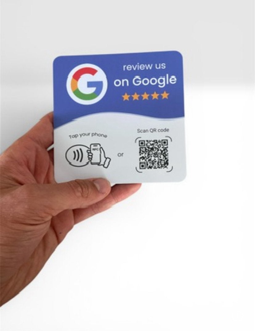 Google review kaart NFC | Google Reviews | Programeerbaar, Computers en Software, Verzenden, Nieuw