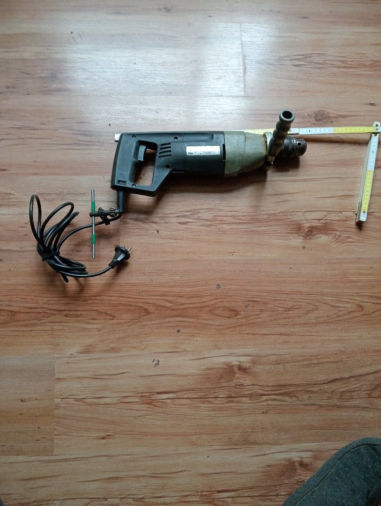 Klop/draai Boormachiene 220volt, Ophalen of Verzenden, Zo goed als nieuw, Kolomboormachine, Klopboormechanisme