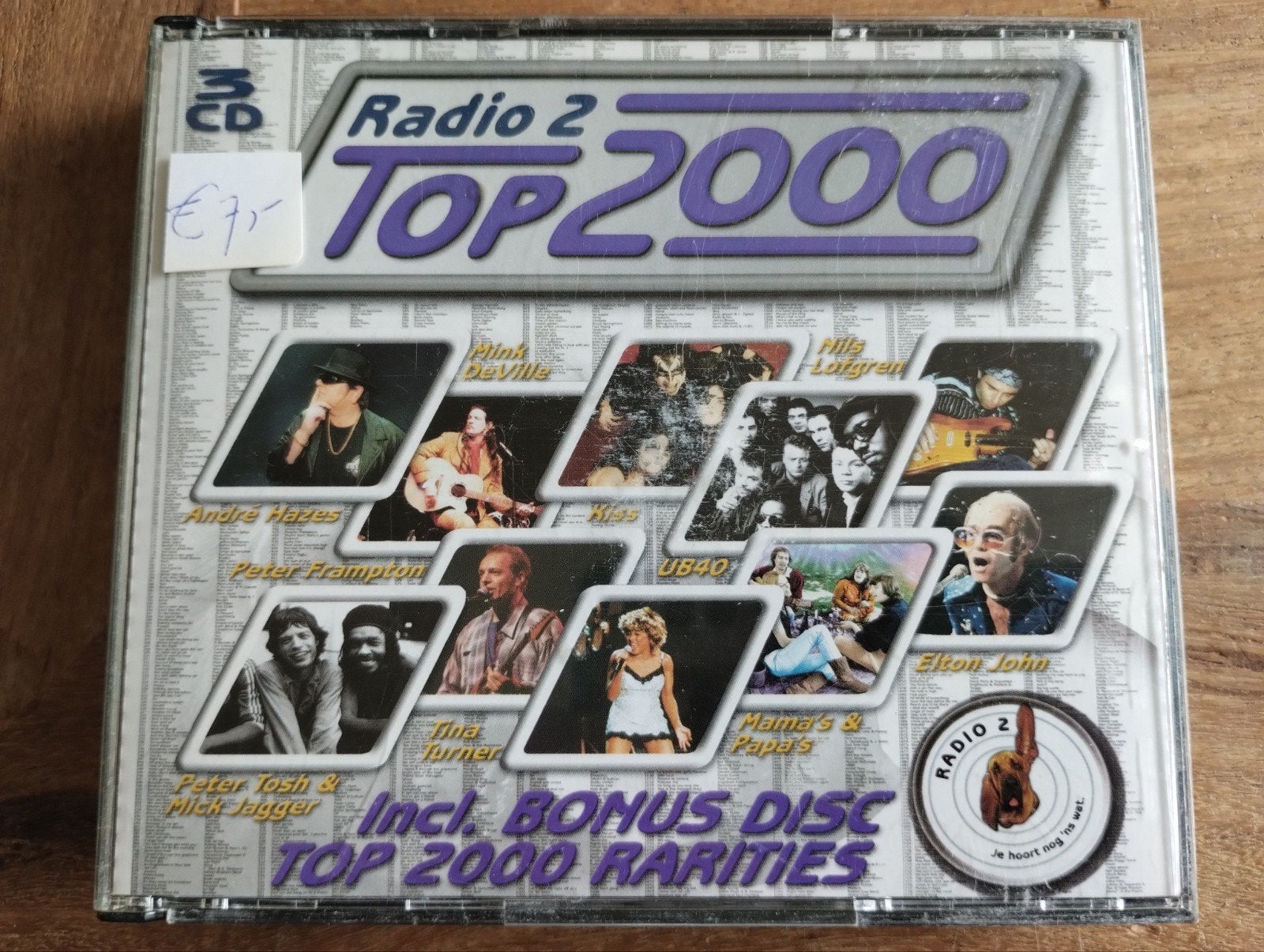 Radio 2 Top 2000 - Inclusief Bonus Disc, Gebruikt, Inclusief doosje, Pop, Ophalen of Verzenden