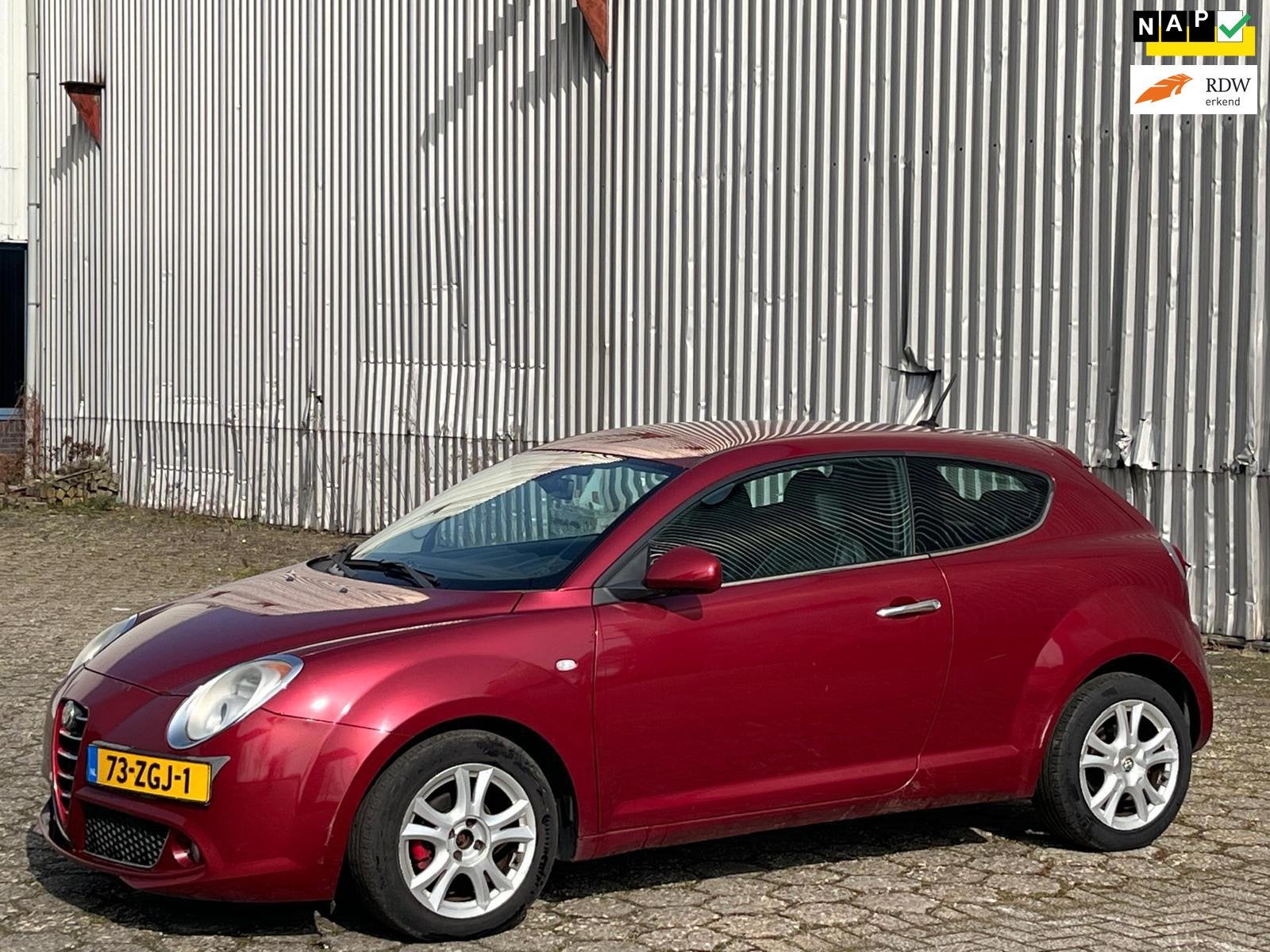 Alfa Romeo MiTo 0.9 TwinAir Distinctive, Voorwielaandrijving, 86 pk, Gebruikt, 49 €/maand