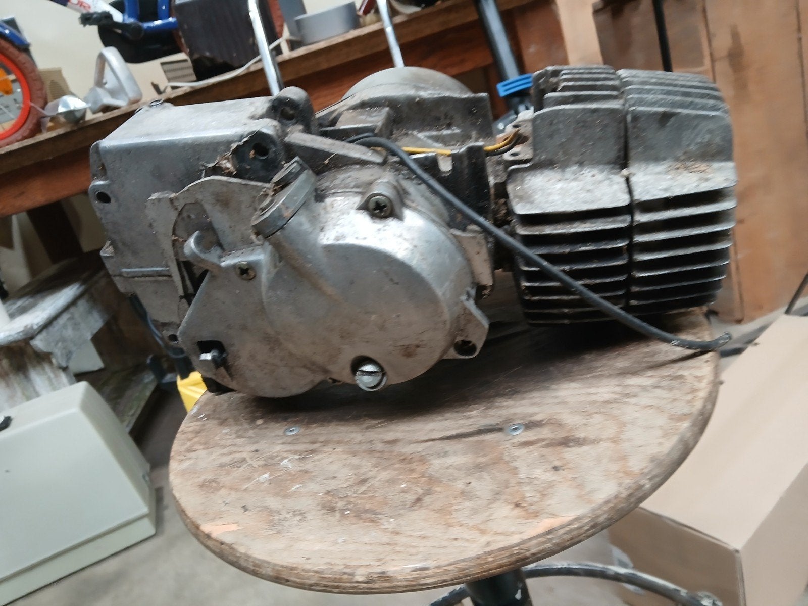 Puch Maxi E50 aanloop blok - draait rond, Ophalen of Verzenden, Puch maxi, Aanloop, E50