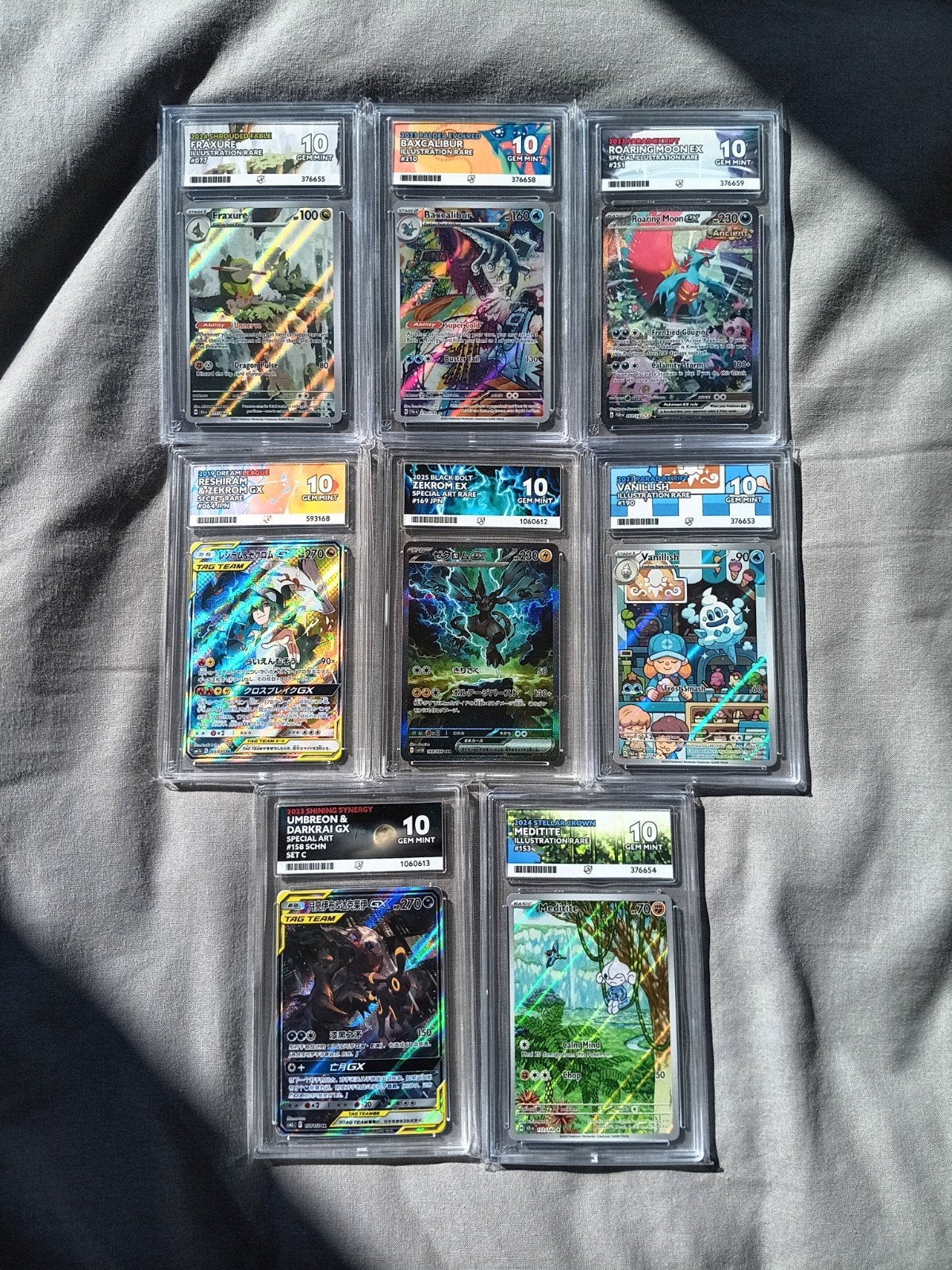 ACE 10 graded Pokémon kaarten, Ophalen of Verzenden, Nieuw, Meerdere kaarten