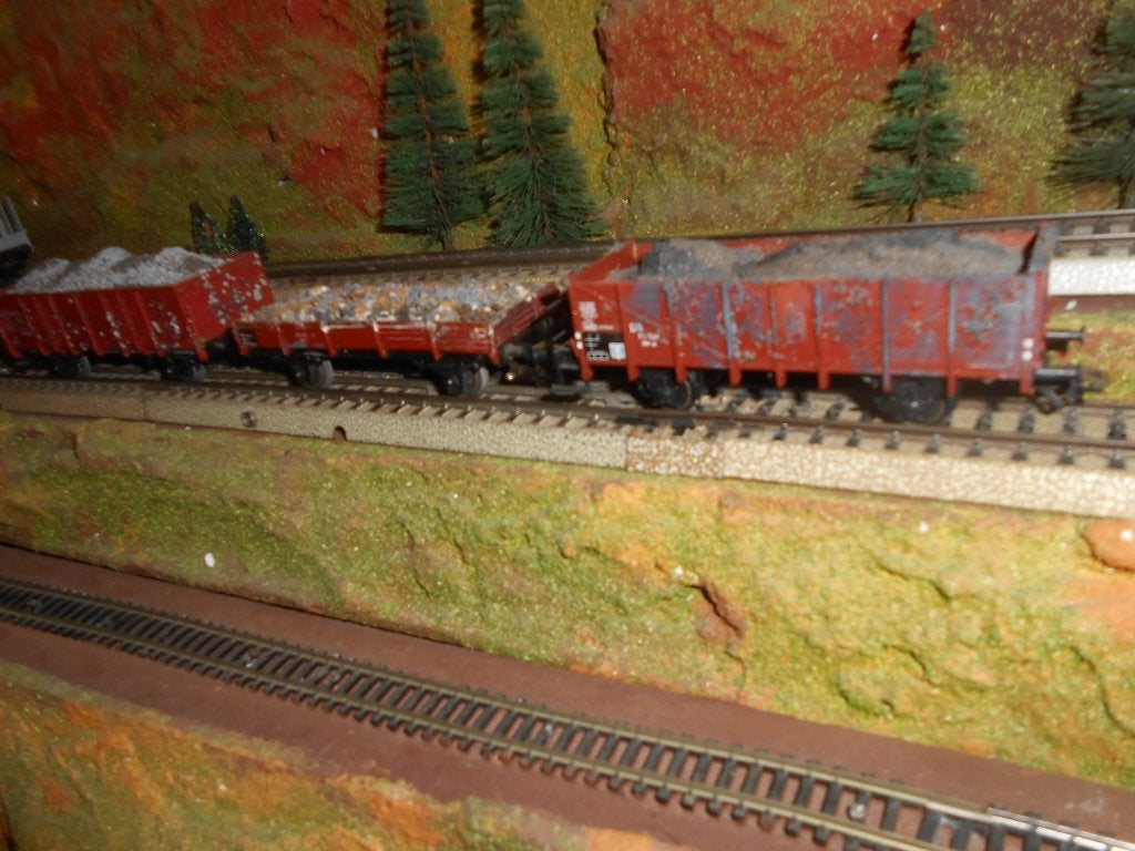 Märklin 4503 en 4639 en uit 29711, wagons met kolen lading, Wisselstroom, Ophalen of Verzenden, NS, Märklin