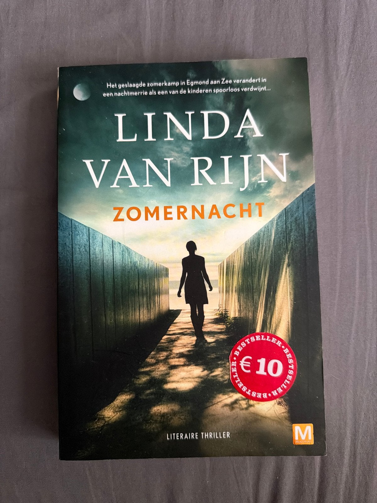 Zomernacht - Linda van Rijn (Literaire thriller), Ophalen of Verzenden, Gelezen, Nederland