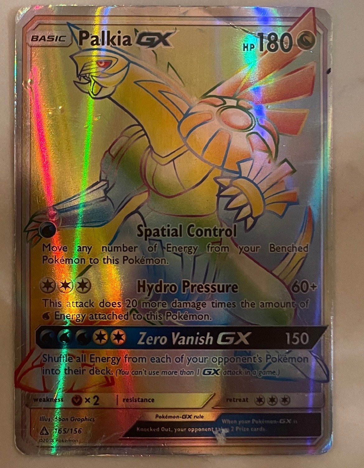 Diverse Pokémon Kaarten: Palkia GX, Trainer, Holo, etc., Ophalen of Verzenden, Gebruikt, Meerdere kaarten, Foil