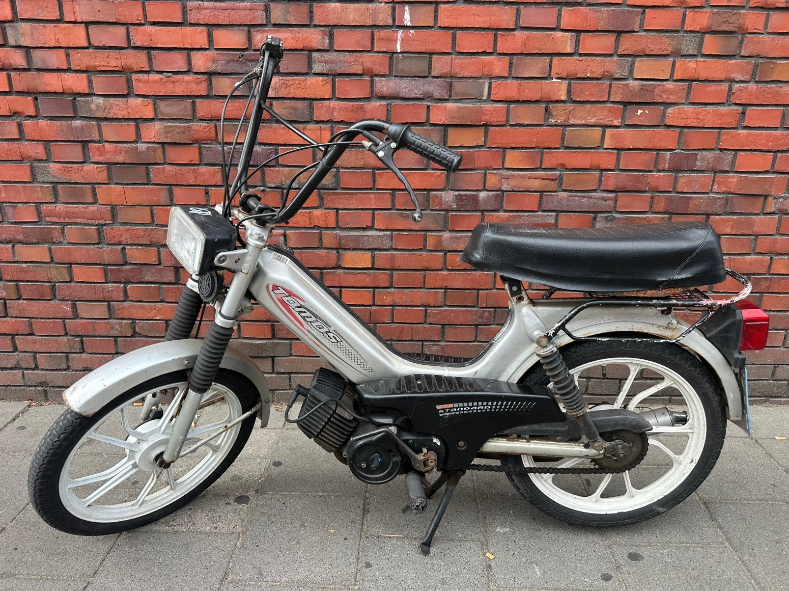 Tomos snorbrommer met blauw kenteken lichte opknapper, Ophalen, Zo goed als nieuw, Overige typen