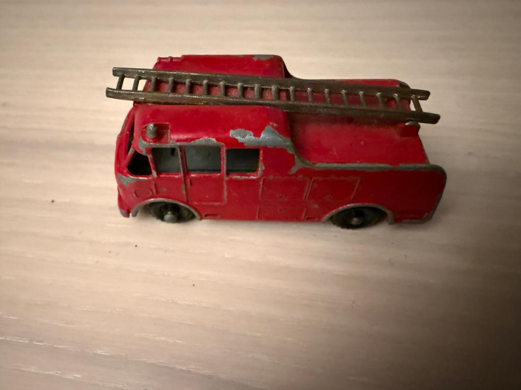 Lesney Merryweather brandweer auto, Ophalen of Verzenden, Zo goed als nieuw