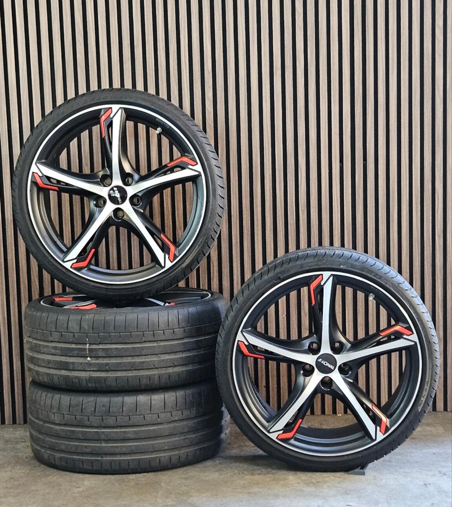 Nette 20" RONAL Velgen+Banden 5x112 Past op Audi A4 A5 A6, Ophalen, Ronal, Gebruikt, 255 mm