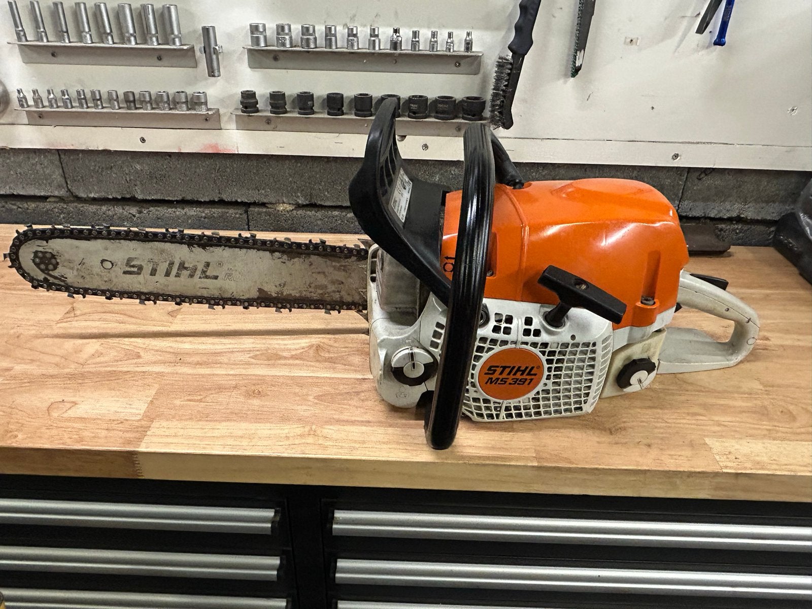 Stihl ms 391  te koop, Tuin en Terras, Ophalen of Verzenden, Gebruikt