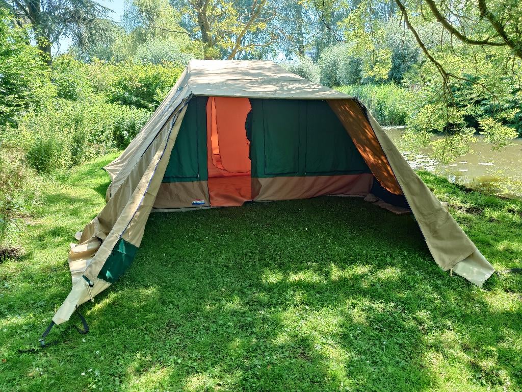 Bungalow tent te koop, Ophalen, Zo goed als nieuw, Tot en met 3