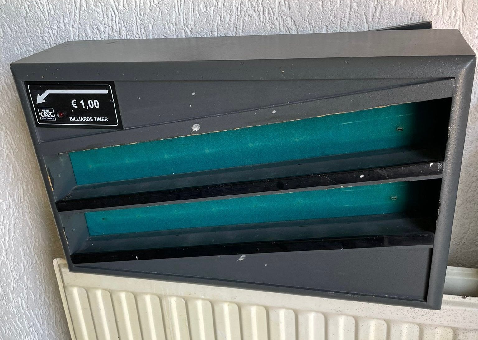 Pool Biljartklok 15 ballen en een witte bal, Ophalen, Gebruikt