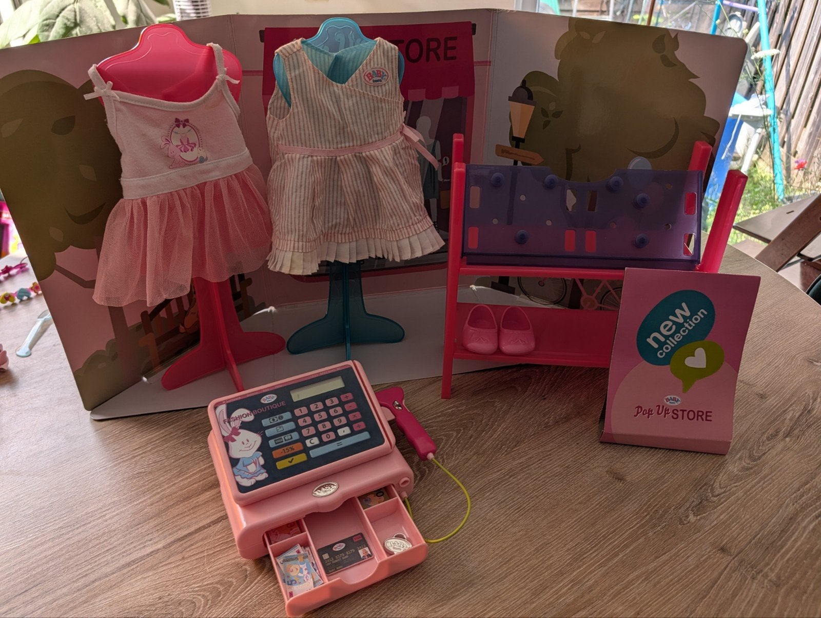 BABY born Pop-up Store met kassa en accessoires, Kinderen en Baby's, Speelgoed | Poppen, Ophalen of Verzenden