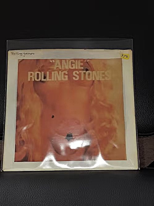 Single The Rolling Stones. "Angie", Pop, Zo goed als nieuw, 12 inch, Overige typen