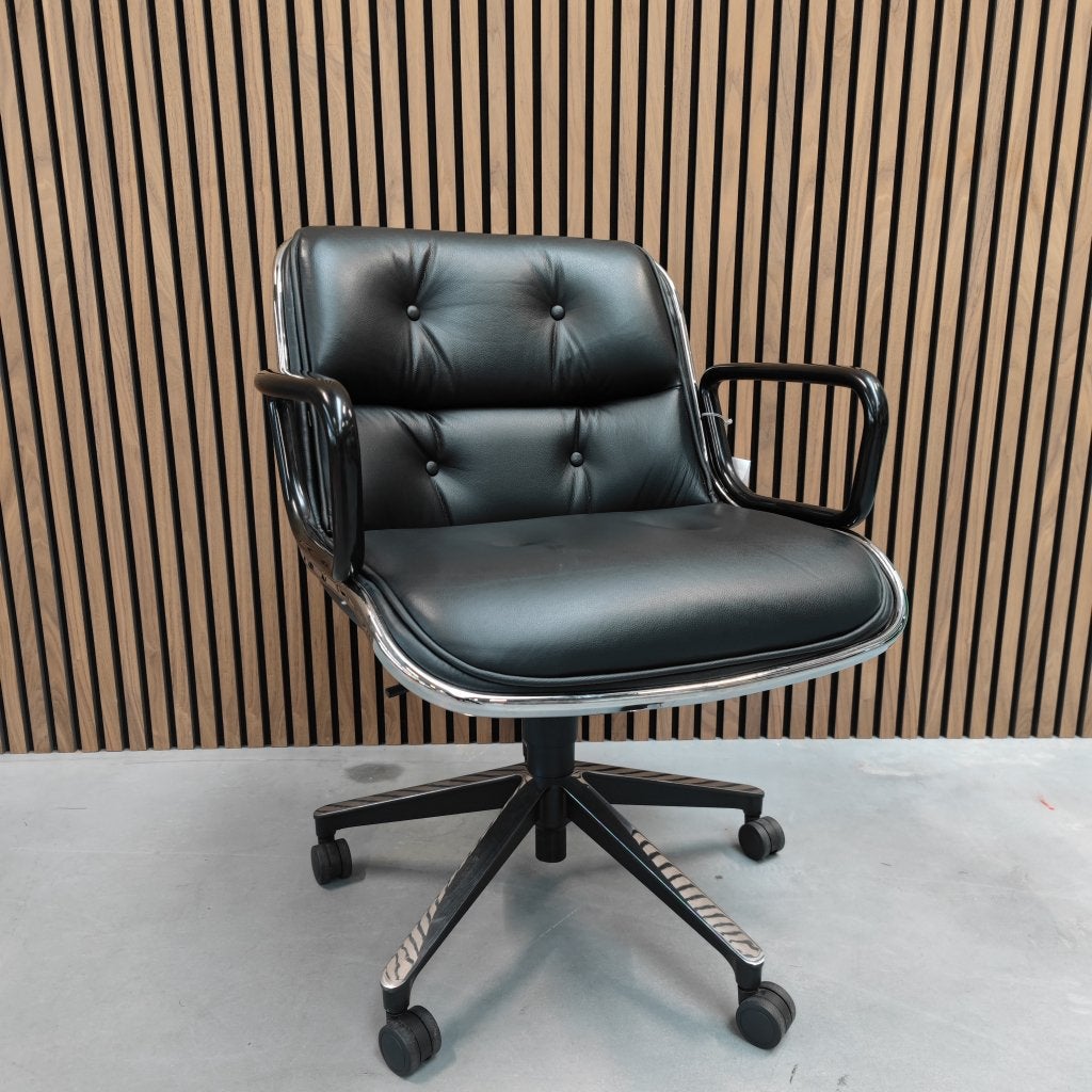 Knoll Pollock Executive chair, Niet ingevuld, Zwart, Niet ingevuld, Nieuw