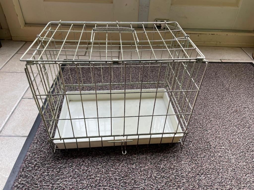 transport kooitje voor klein huisdier (konijn, kat, cavia), Gebruikt, Minder dan 75 cm, Konijn, Hok