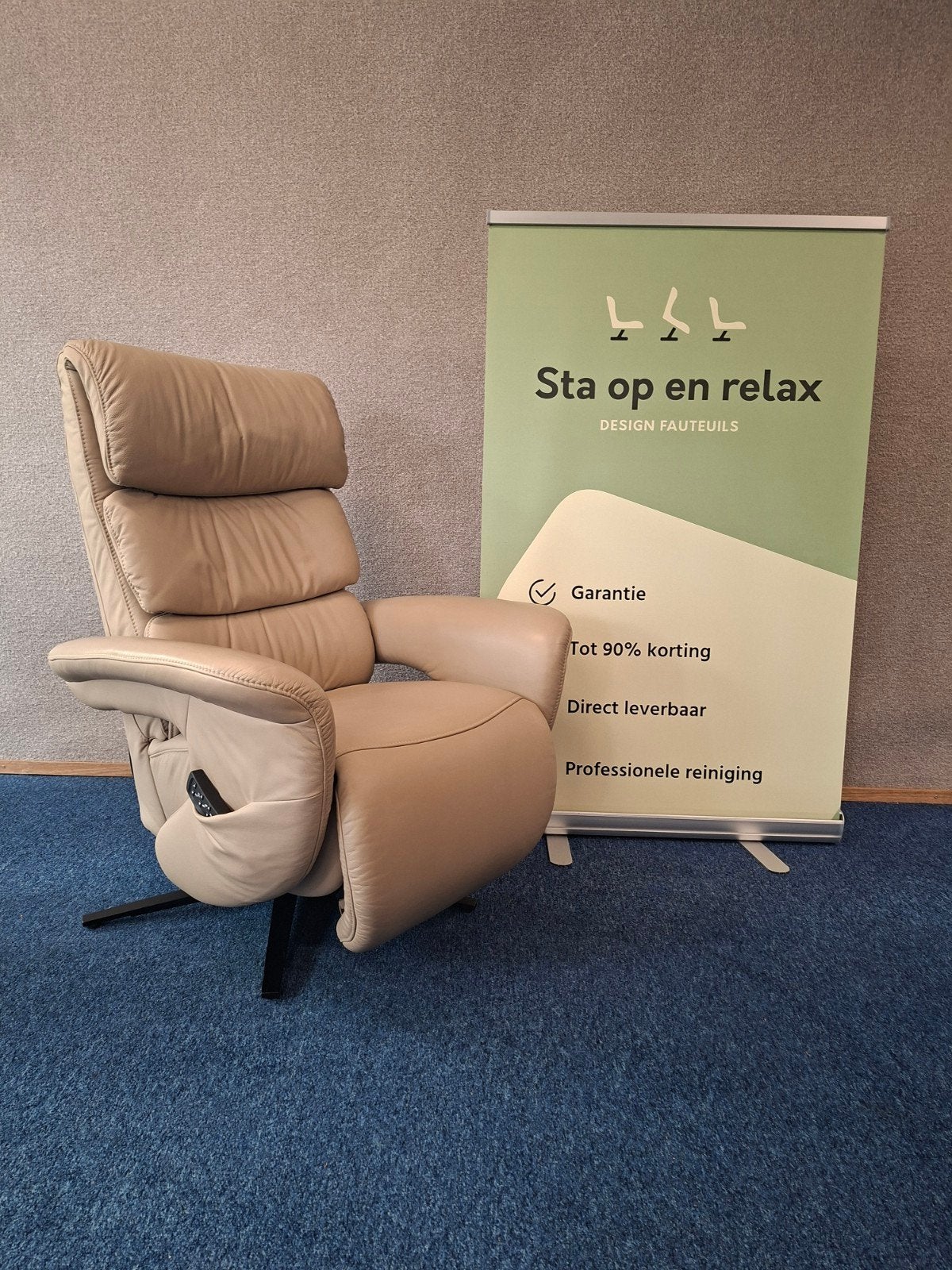 sta op relax fauteuil Meubelzorg als nieuw evt. op accu🔋