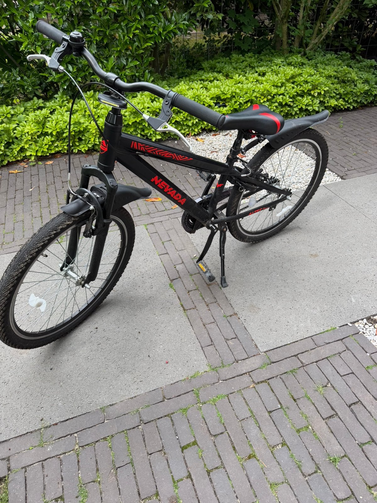 Stoere jongensfiets mountainbike 24 inch, Ophalen of Verzenden, Zo goed als nieuw, 24 inch