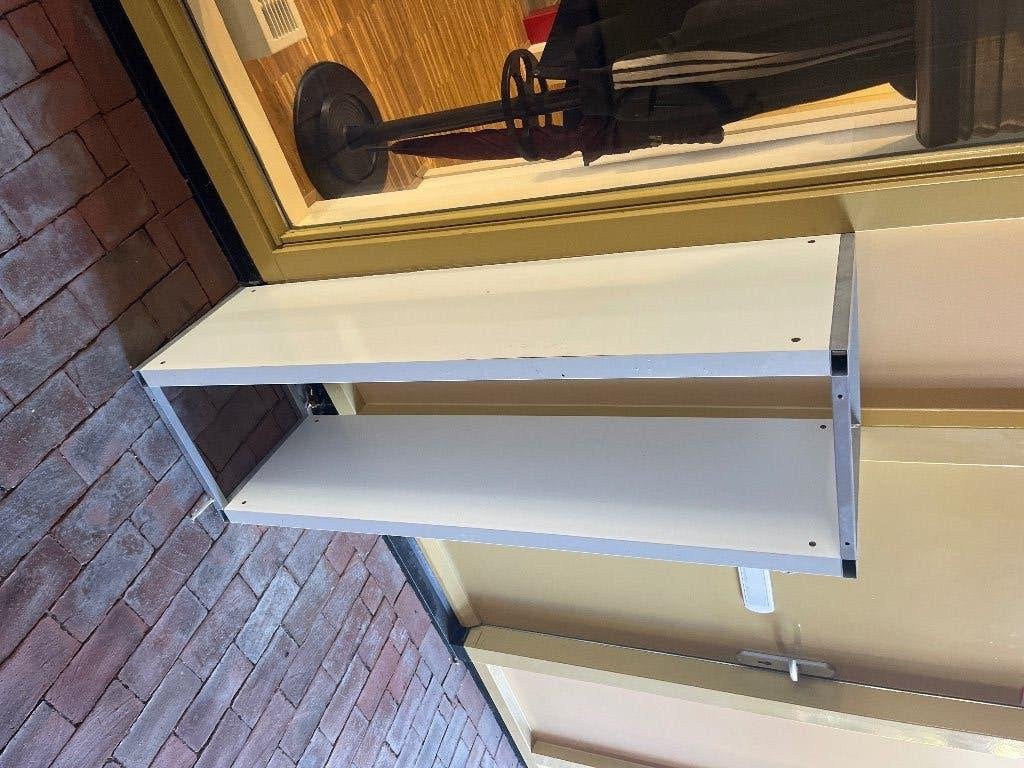 Planken kast ikea gratis, Ophalen, Gebruikt, Minder dan 25 mm, Plank