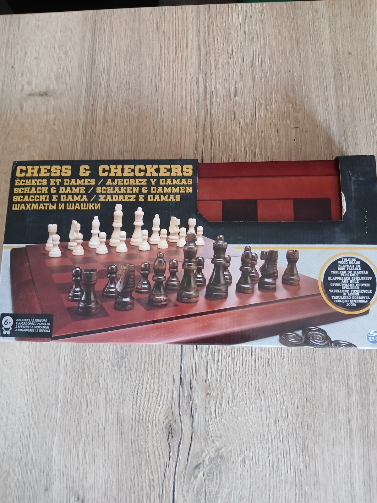 te koop nieuw dam en schaakbord, Ophalen, Nieuw