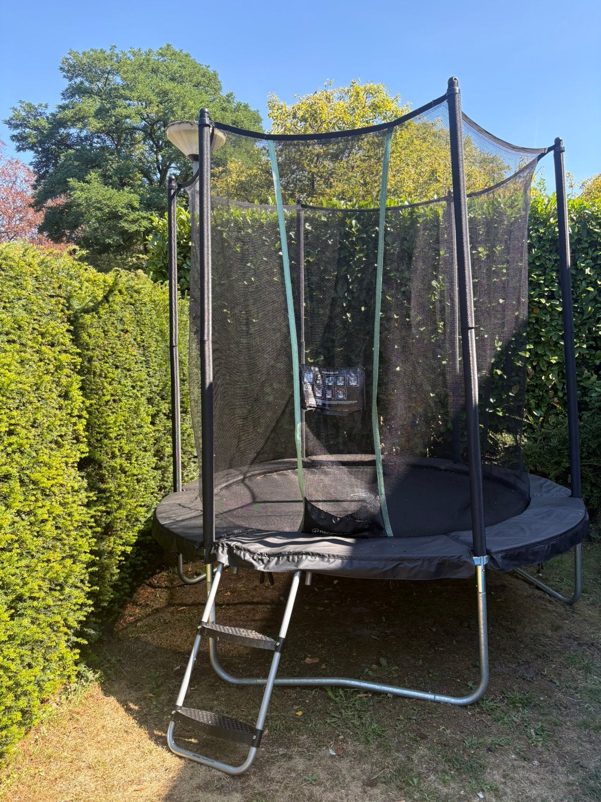 Trampoline met ladder, Ophalen, Zo goed als nieuw