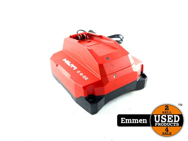 Hilti C6-22 Accu Lader | In Nette Staat, Hilti, Zo goed als nieuw, Support@hilti.com, Hilti Corporation, Feldkircher Strasse 100, 
9494 Schaan
Liechtenstein