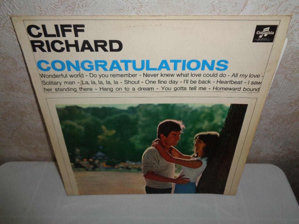 Cliff Richard LP "Congratulations" [Nederland], LP, Gebruikt, Verzenden, Pop