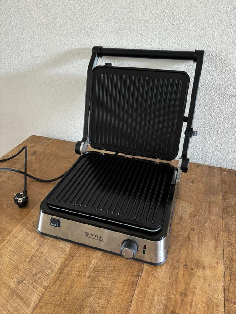 Royal van kempen en begeer - Contactgrill, Witgoed en Apparatuur, Contactgrills, Ophalen of Verzenden, Zo goed als nieuw