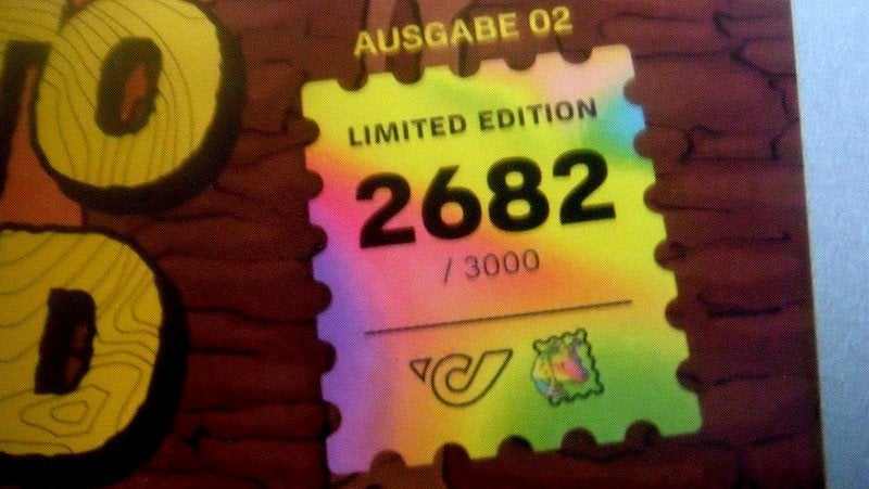 Oostenrijk 2025, de 1e Comic Crypto postzegel en stripboek., Verzenden, Postfris
