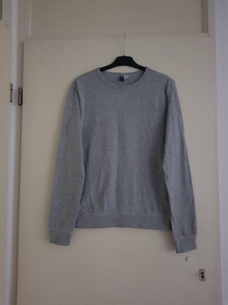 Dunne trui / shirt voor heren -- maat M -- Divided / H&M, Maat 48/50 (M), Divided / H&M, Ophalen of Verzenden, Grijs