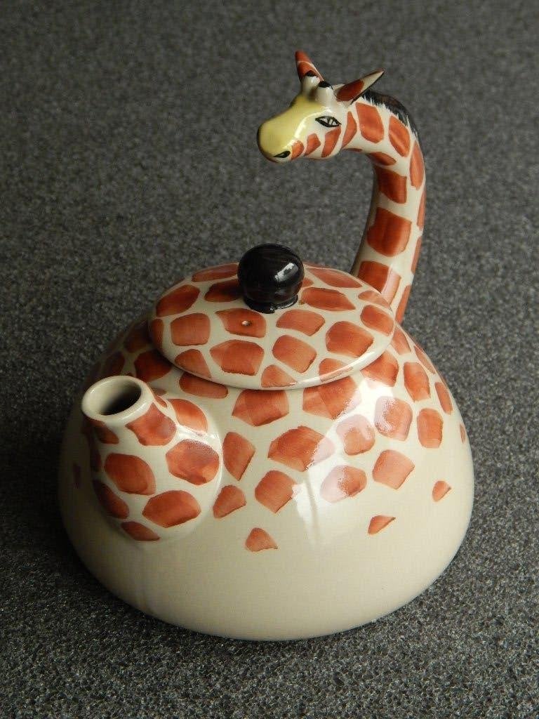 Vintage Strong Master Stoneware Safari Theepot & kopje, Ophalen of Verzenden
