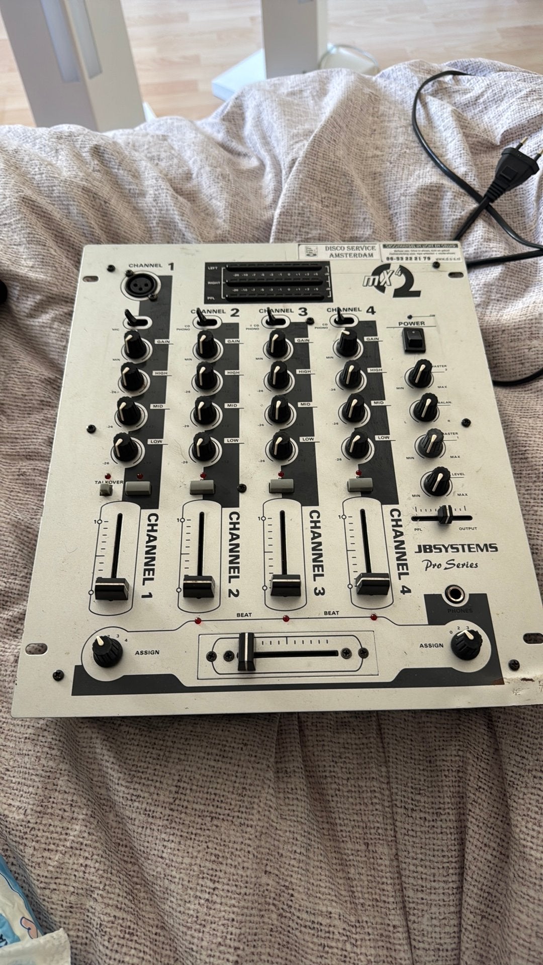 JB Systems MX 2, Muziek en Instrumenten, Mengpanelen, Ophalen, Gebruikt