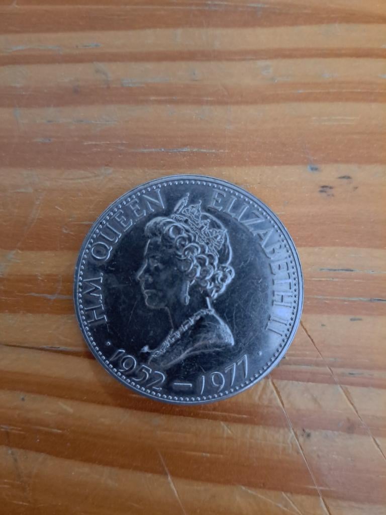 Zilveren Regerin jubileum Penning Koningin Elizabeth 1952-1, Ophalen of Verzenden