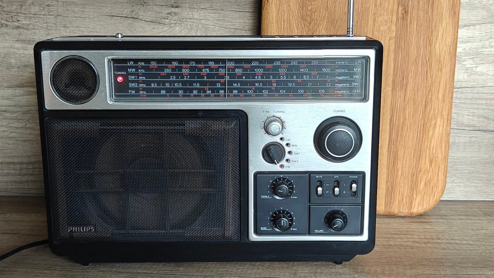 Vintage Philips 970 Radio, Ophalen of Verzenden, Gebruikt, Radio