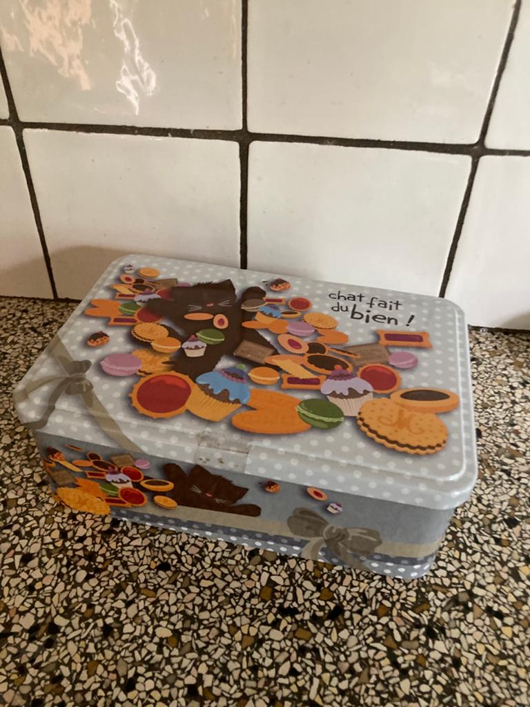 Leuk blik poes, Verzamelen, Blikken, Ophalen of Verzenden, Zo goed als nieuw, Overige