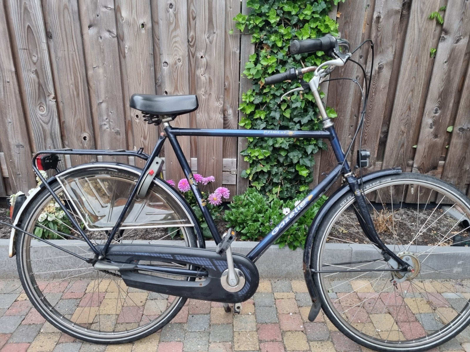 Gazelle Primeur Herenfiets - 3 versnellingen, frame 57cm, Fietsen en Brommers, Fietsen | Heren | Herenfietsen, Gebruikt, Gazelle