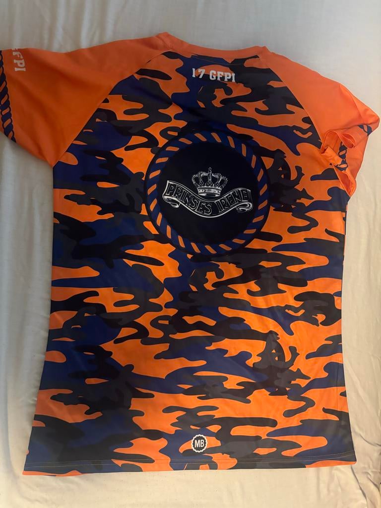 Militair T-shirt 17e Painfbat Fusiliers Prinses Irene, Kleding | Heren, T-shirts, Zo goed als nieuw, Ophalen of Verzenden