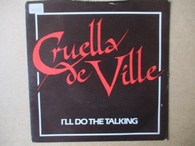 s5183 cruella de ville - ill do the talking, Cd's en Dvd's, Ophalen, Gebruikt, Overige genres, 7 inch