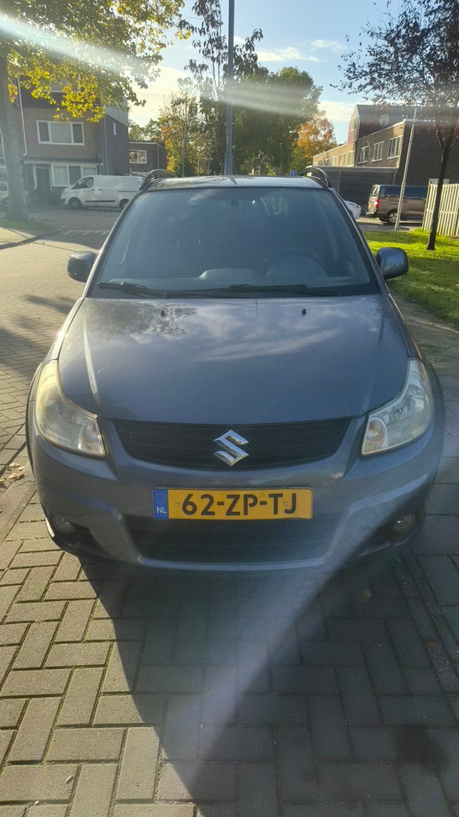 Suzuki SX4 1.6 2008 Grijs, Auto's, 15 km/l, 4 cilinders, 49 €/maand, Origineel Nederlands