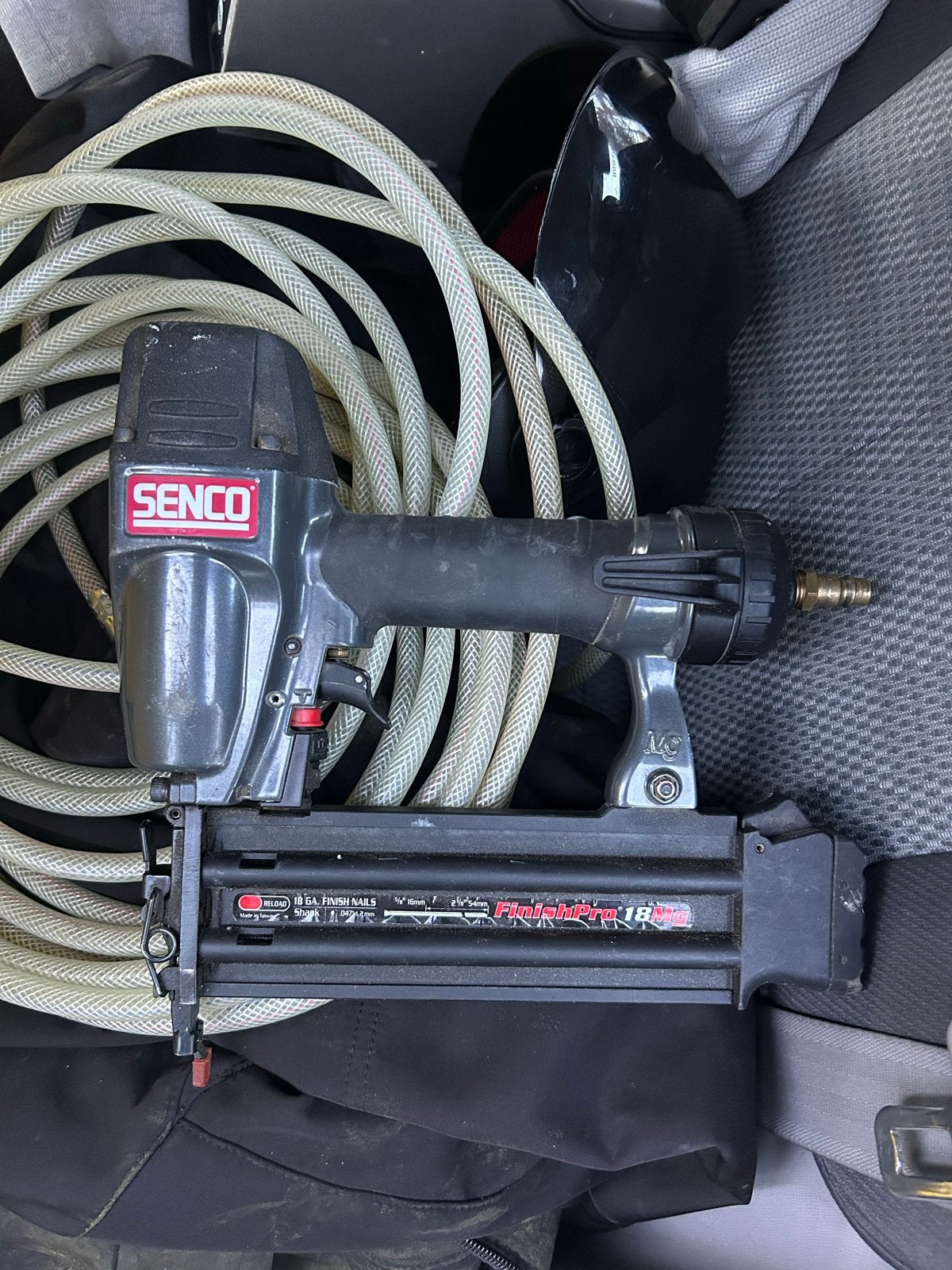 Senco FinishPro 18Mg Pneumatische Dyker-/Brad-tacker, Ophalen of Verzenden, Gebruikt, Tacker/nietmachine, Overige merken